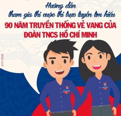 Triển khai Cuộc thi trực tuyến tìm hiểu "90 năm truyền thống vẻ vang của Đoàn TNCS Hồ Chí Minh"