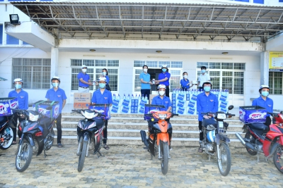 Ra quân Đội “Shipper 0 đồng - Shipper áo xanh”