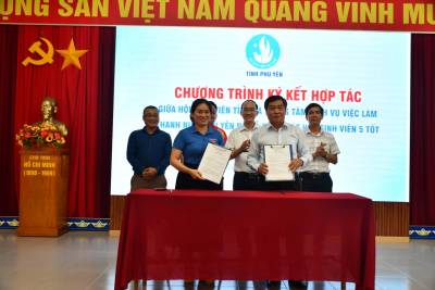 Ký kết phối hợp giữa Hội Sinh viên tỉnh và Trung tâm dịch vụ việc làm Thanh niên Phú Yên năm 2022