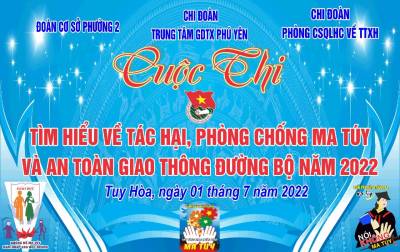 Cuộc thi tìm hiểu về tác hại, phòng chống ma tuý và an toàn giao thông đường bộ năm 2022