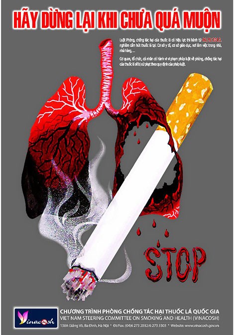 Tài liệu hướng dẫn truyền thông về phòng ngừa thuốc lá mới cho học sinh phổ thông