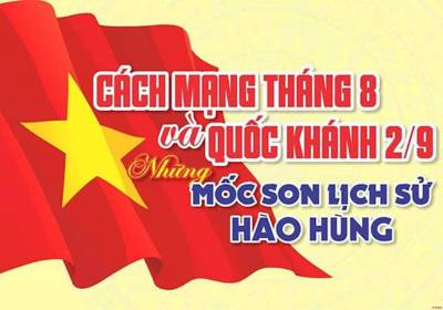 Chi đoàn trường tổ chức tuyên truyền kỷ niệm Cách mạng tháng Tám và Quốc khánh 02/9
